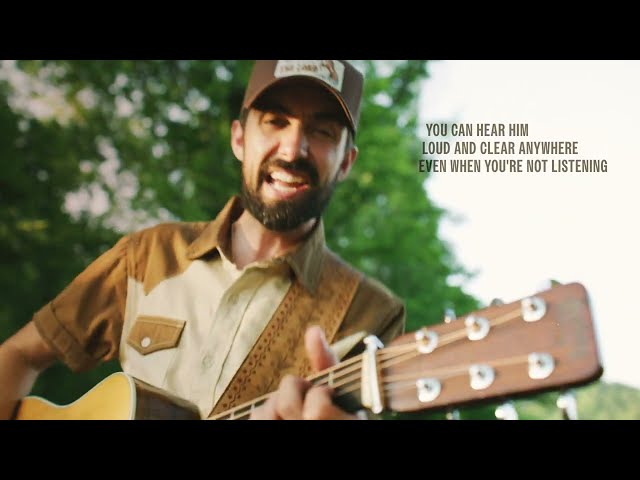 Mo Pitney - God Speaks Through The Radio (Official Lyric Video)