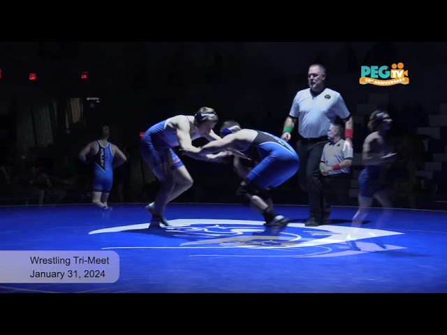 PEGTV: Sports Rewind-Wrestling Tri-Meet, January 31, 2024