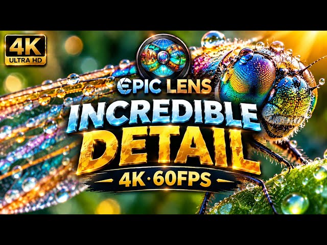 Incredible 4K 60FPS Visuals ✨ | Ultra HD Macro & Cinematic Close-Ups