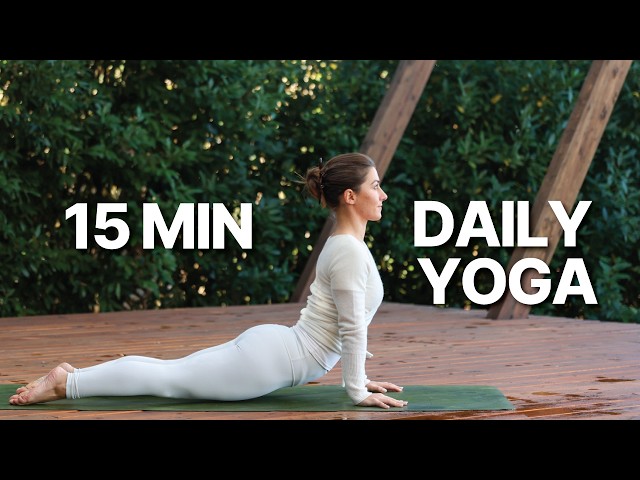 15 Min Daily Yoga Flow | Everyday Full Body Yoga For All Levels