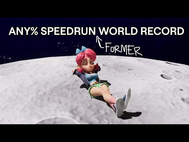 Scarlet Skips any% Speedrun in UNDER 3 MINUTES [2:47] (World Record)