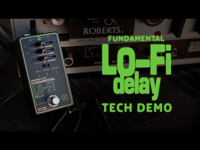 Walrus Audio Fundamental Lo-fi Delay Tech Demo