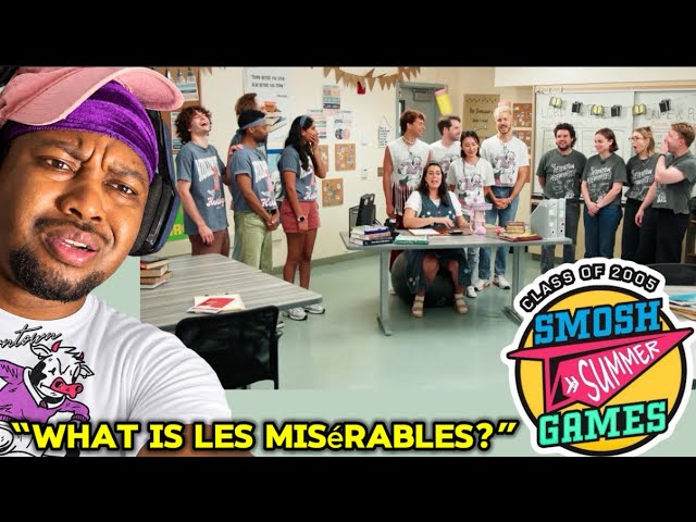 SMOSH INTRODUCING ME TO MORE BOOKS | Study Hall Relay Summer Games (Reaction)
