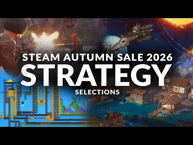 STEAM AUTUMN SALE 2026 - Eight Strategy Selections (Plus Sim, Management & City-Building Games)