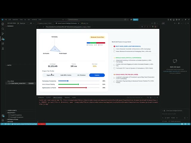 Vibe code prototype simple HTML application without tokens