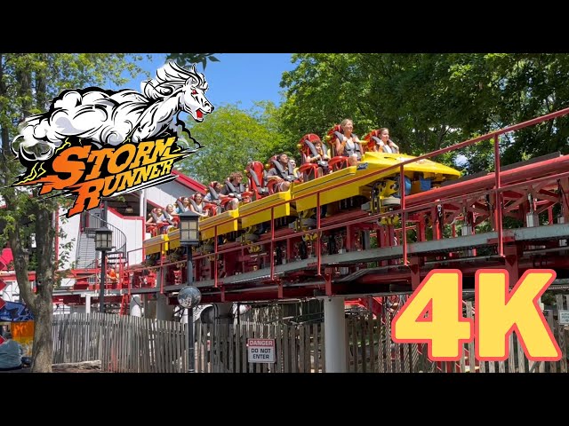 Storm Runner - Hersheypark - 4k 60fps Off Ride (Non Copyright)
