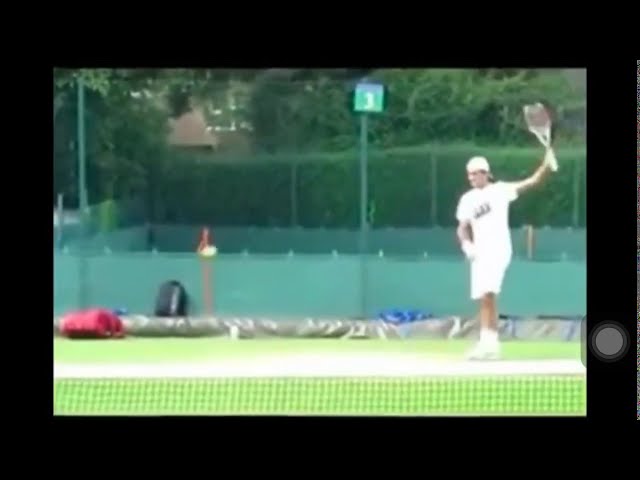 Roger Federer: TWO-HANDED Forehand In Practice