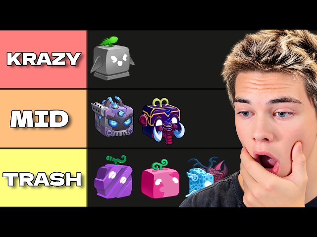 Ranking Every Fruit In Blox Fruits In Update 30