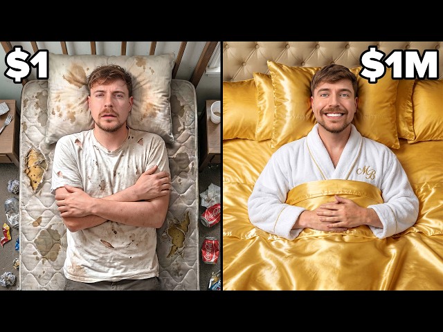$1 vs $1,000,000 Hotel Room!