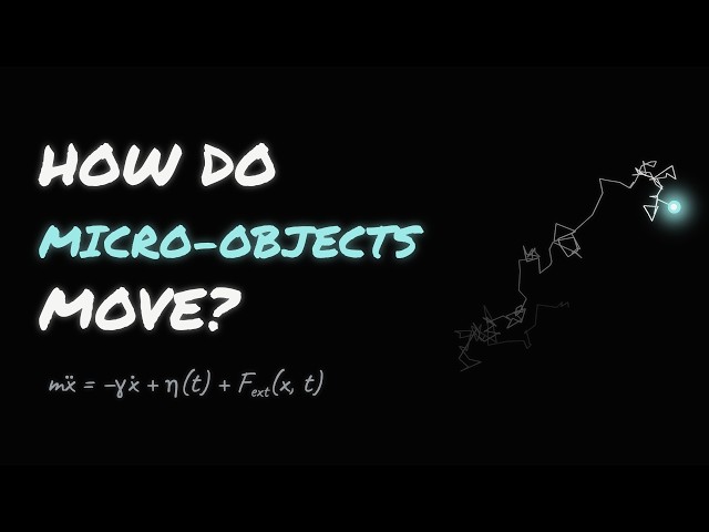 Dynamics at the Microscale: the why and the how | Thermodynamics &  Statistical Physics