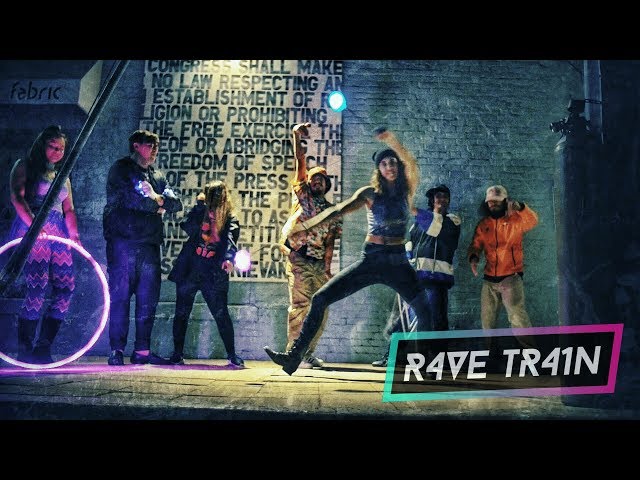 Shufflers, Glovers, Flow Artists, Hoopers Street Cypher | Rave Train