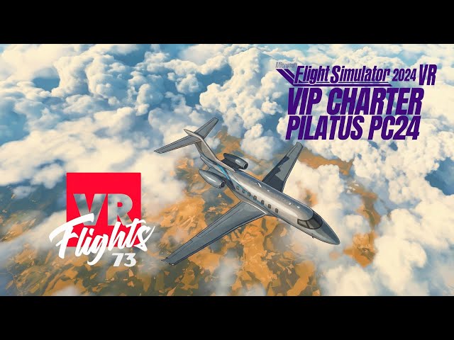 AI clip 1 - VIP on Pilatus PC24 from Cannes to Krakow on Poland