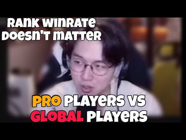 MIRKO TALKS ABOUT DIFFERENCE BETWEEN PRO PLAYERS & GLOBAL PLAYERS.