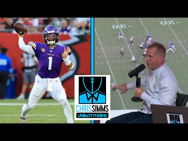 Kyler Murray 'too jumpy' in first real action for Vikings | Chris Simms Unbuttoned | NFL on NBC