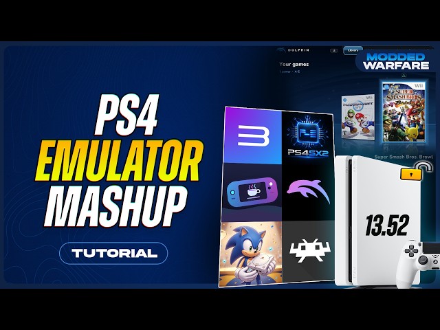 Play PS3, PS2, Wii-U, Wii Games and More on a Jailbroken PS4 (13.52 or lower)