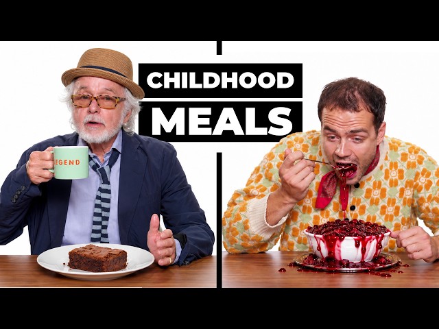 Boomers vs Millennials Try Each Other's Childhood Meals