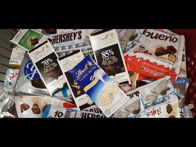 American Cookies 🍪❤️ & Chocolates 💖😊🍫(WHITE color only) Huge Snack Collection Shopping ASMR 🛒