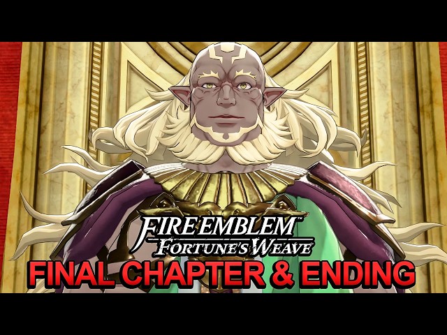 Fire Emblem Fortune's Weave - FINAL CHAPTER & ENDING Full Game Walkthrough (100%) 4K