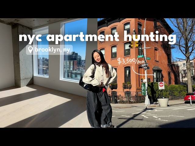 finding my *dream* NYC apartment ✨ brooklyn lofts & luxury buildings (ep. 1)