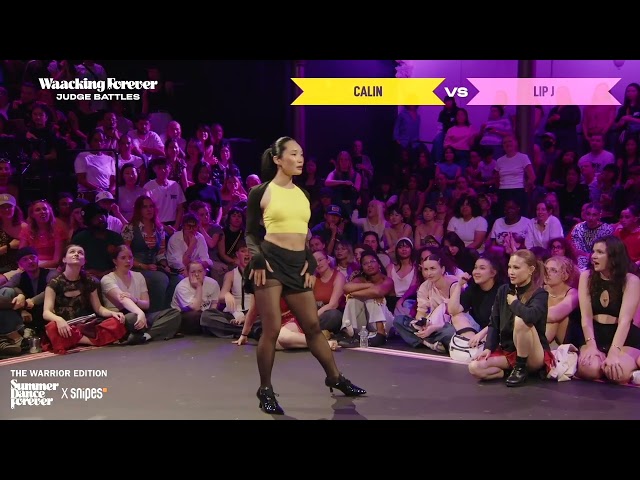 Calin vs Lip J JUDGE BATTLE Waacking Forever | The Warrior Edition | Summer Dance Forever 2026