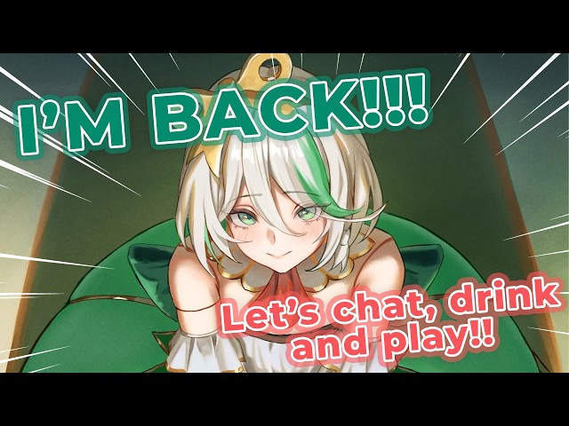 【RETURN STREAM】CHATS, DRINKING GAME, FUN & TOMB RAIDER!!!!!