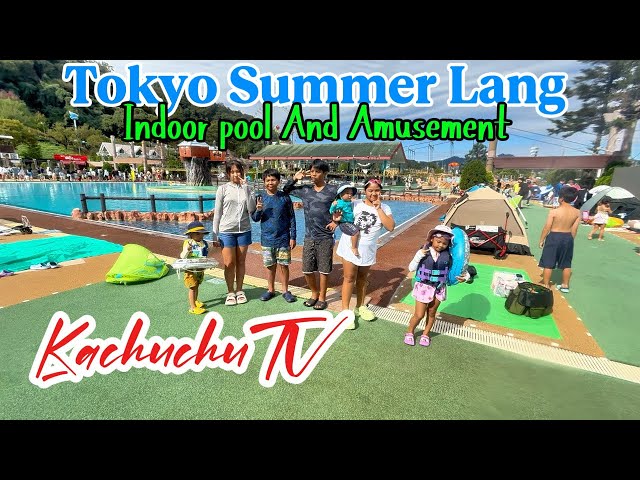 Tokyo SummerLand Vlog , indoor pool/ Amusement etc. not summer no problem 