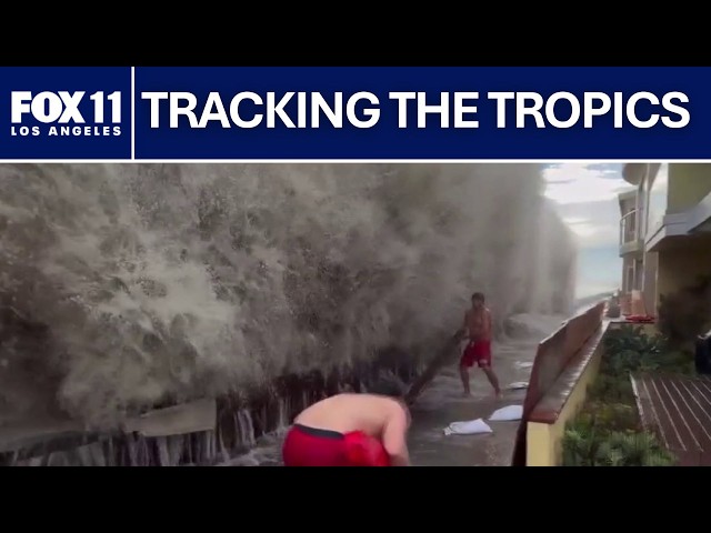 Florida humidity, California waves crash into LA County