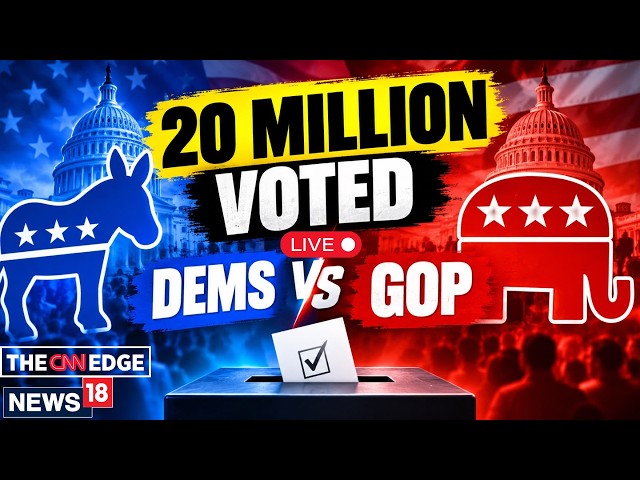 US Midterms 2026 LIVE | 20 Million Votes Cast As Democrats And Republicans Battle | Trump | N18G