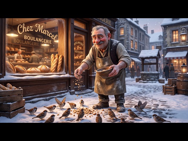 An Ordinary Day Beneath the First Snow | Peaceful European Waltz