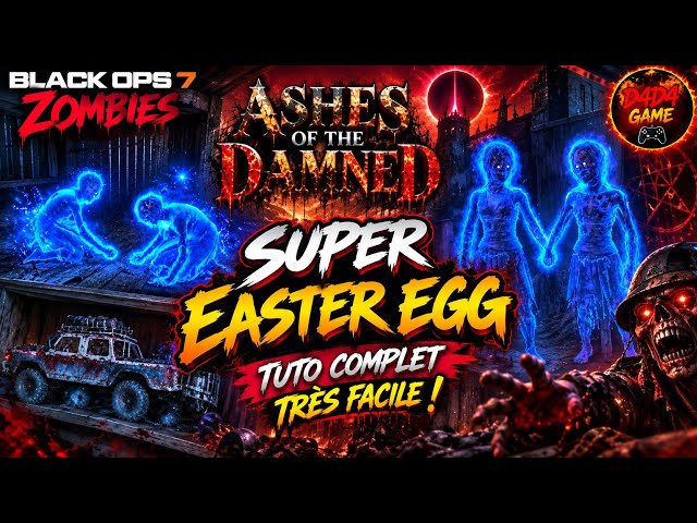 SUPER EASTER EGG ASHES OF THE DAMNED! 💀 | COMPLETE & SUPER EASY GUIDE – BLACK OPS 7 ZOMBIES