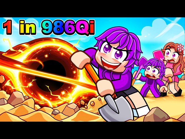 I Pretended to be a NOOB in Roblox Dig and Clean, then spent QUADRILLIONS