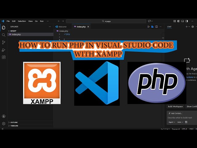 How to Run PHP in Visual Studio Code with XAMPP (Step-by-Step Tutorial)
