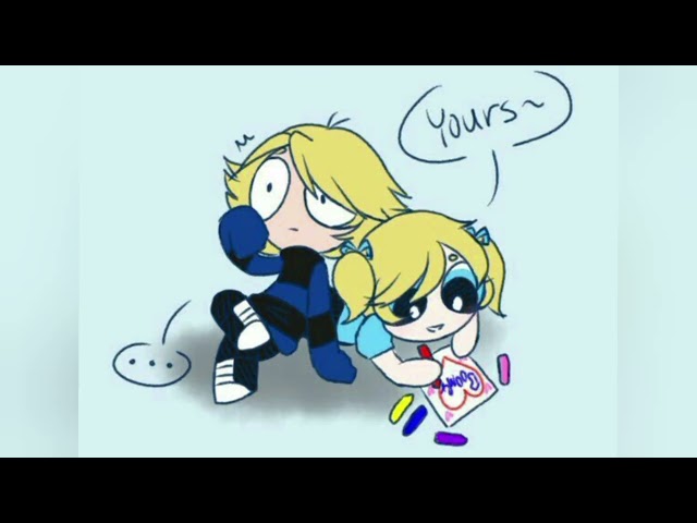 Powerpuff girls Boomer x Bubbles rrb x ppg ppg x rrb comic dub 