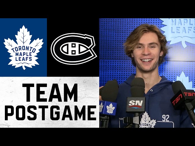 Maple Leafs Media Availability | Post Game vs Montreal Canadiens | September 19, 2026