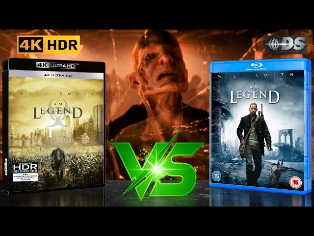 4K HDR Blu-ray ANALYSIS | I Am Legend 2007