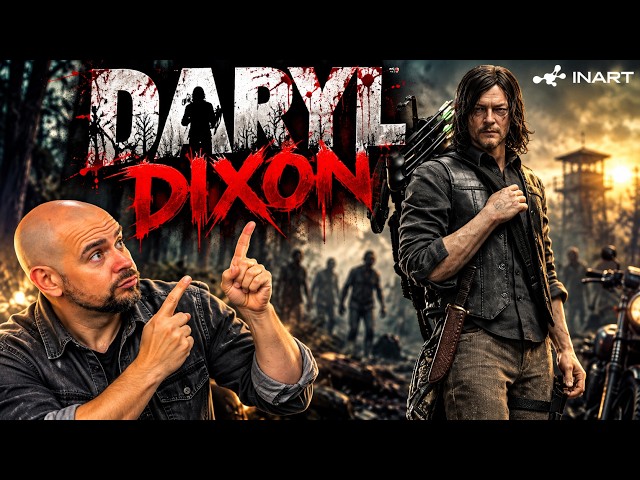 Inart Daryl Dixon The Walking Dead 1/6 Scale Figure!
