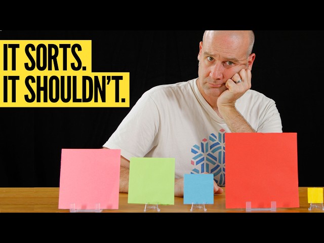 The sorting algorithm that shouldn’t.