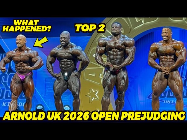 EASY WIN for Andrew Jacked + Martin Fitzwater LOSES to Curry | 2026 Arnold Classic Open Prejudging