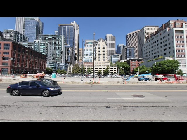 Seattle Waterfront Clip Series 3D VR 8k 180°  Ferries Pike Place Oculus Metaverse Virtual Realty