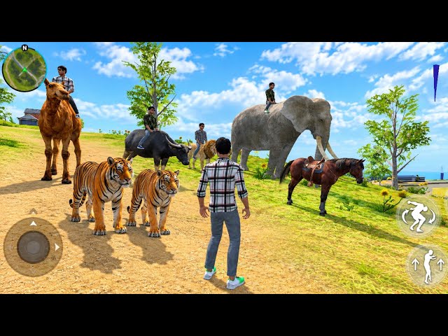 🐎🦁 Horse Ride Mein Mila Lion, Tiger, Elephant aur Camel 🐯🐘🐪