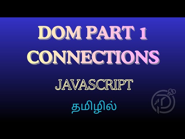 DOM Connection Methods in JavaScript | Inline, Internal & External JS | Deni Keys