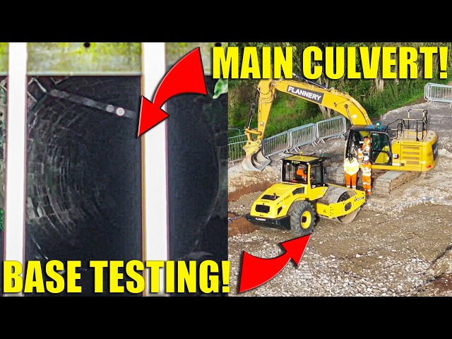 Whitchurch Canal Breach Update, A Look Inside The Main Culvert As Base Testing Starts!