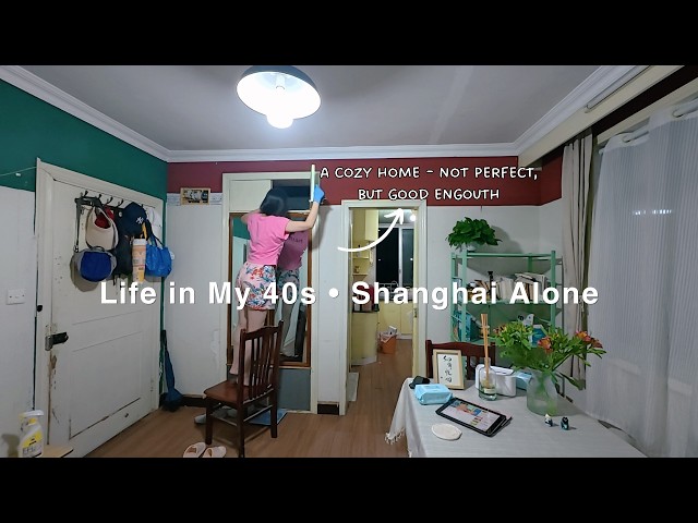 Settling into My 50m² Old Apartment in Shanghai (Ep.3) ✨ | Final Touches & a Cozy Home