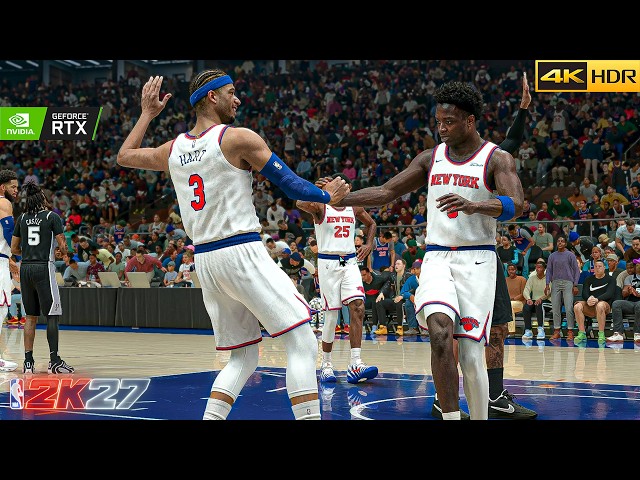 NBA 2K27 with Official DLSS 5 LOOKS ABSOLUTELY PHOTOREALISTIC | Ultra Graphics RTX 5090 4K HDR