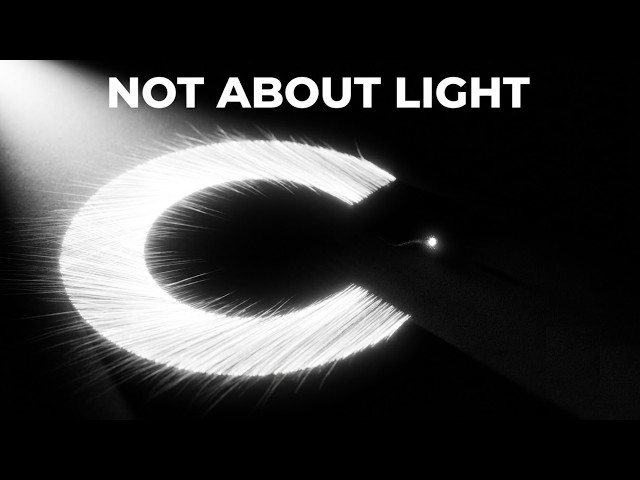 The Speed of Light Isn't About Light At All