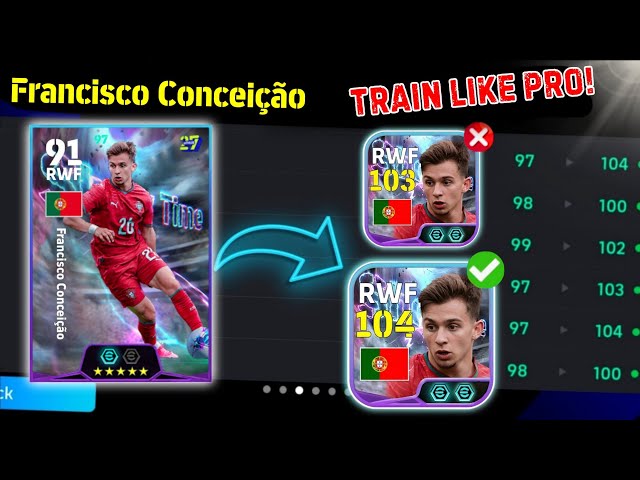Free Show Time Francisco Conceicao Best Training Guide 🥶 eFootball 2027 