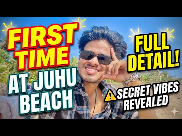 Juhu Beach Mumbai Guide 2026 🏖️ | Day in my Life | Juhu Chaupati Street Food