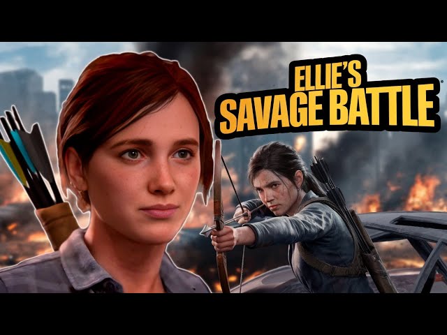 Outnumbered & Hunted! Ellie's Savage Battle for Survival! 💀⚔️