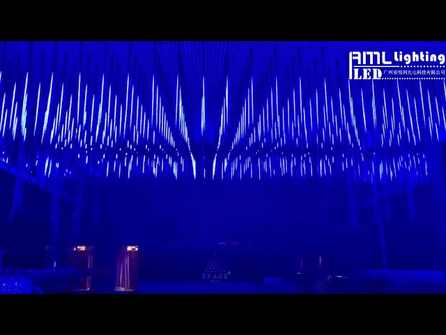 LED Pixel Mapping 3D 360° Tube lighting show | Night Club | Anmingli Lighting