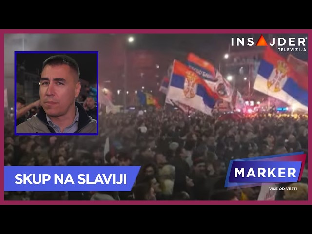 Završni skup “Studentske liste" na Slaviji - šta kažu građani koji ih podržavaju?